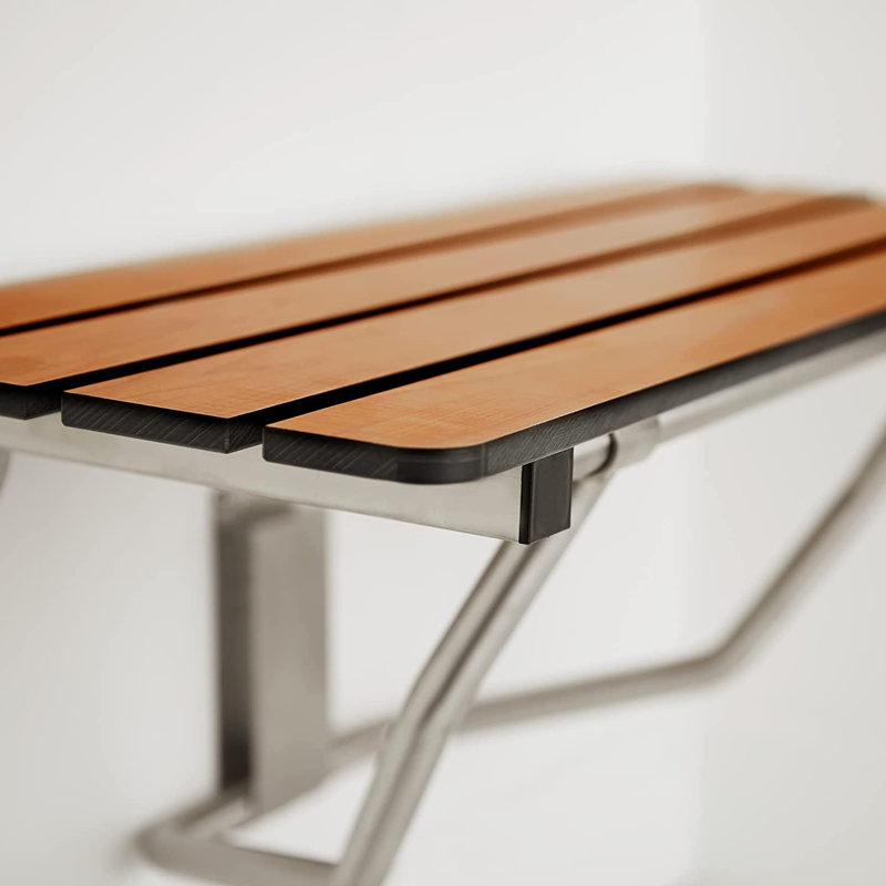 Seachrome Teak ADA Bariatric Transfer Bench Seat Wayfair